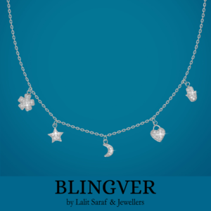 Celestial Charm Silver Necklace