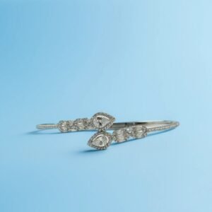 Twin Teardrop Elegance Kada