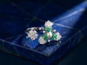 Emerald Bloom Ring