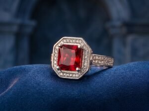 Crimson Royale Ring