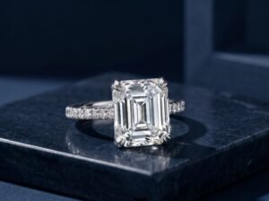 Crystal Statement Ring