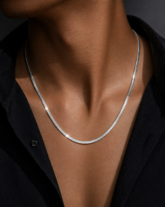 Auric Silver Necklace