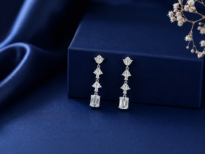 Crystal Cascade Earrings